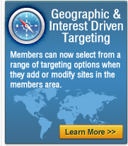 geographic and interest driven targeting